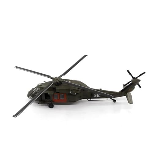 Modelo de avión UH-60A de aleación terminado que simula el despegue de combate en su lugar 1/72 3