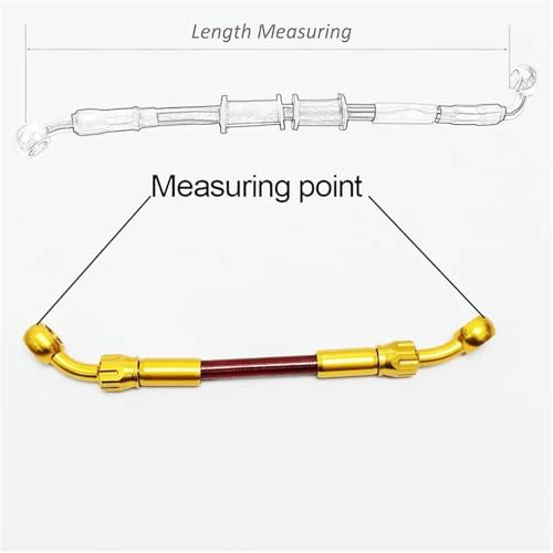Flexible frein hydraulique AN3 résout le levier mou sur votre moto