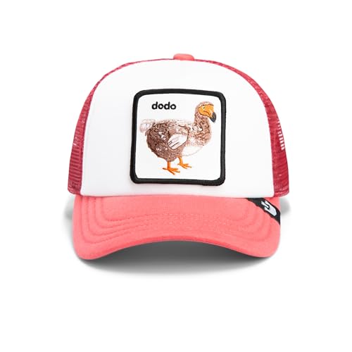Casquette de camionneur Goorin Bros. avec patch Dodo Kiddo rouge pour enfant