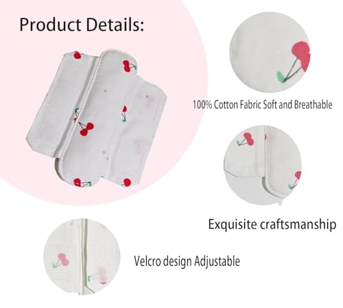 GZFQJJ 4 bra shoulder strap pads Shoulder pain relief pads for bra shoulder strap cushioning Shoulder pads (little cherry)