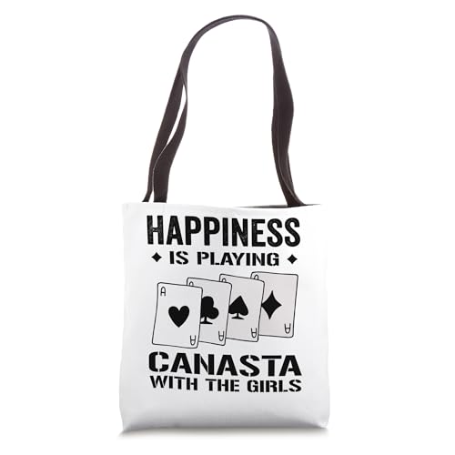 Bolso Tote Happiness Playing Canasta miniatura 1