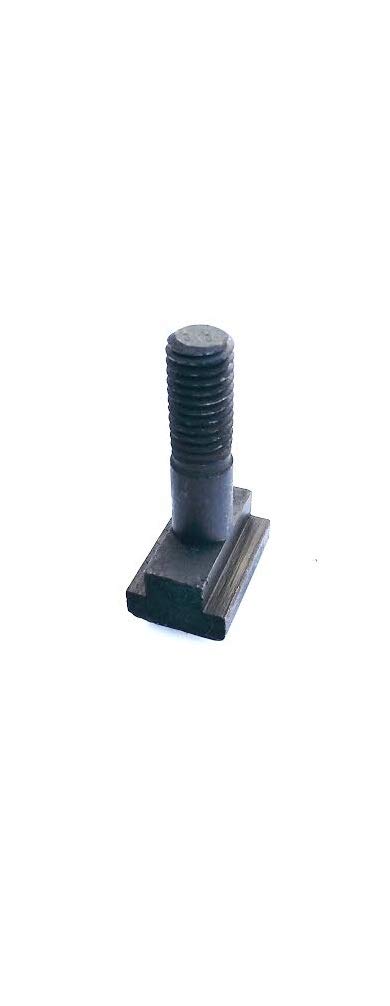 Hhip Steel t-slot bulloni (varie lunghezze: 5,1 cm – 15,2 cm)), 1/2" T-Slot, 3" Length Under Head, black, 1