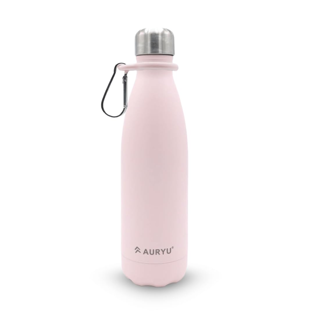 Best in Class - Borraccia termica a tripla parete, in acciaio inox, con manico incluso, bevande fredde per 24 ore e calde per 12 ore, a prova di perdite, con scritta "Make a Difference in the