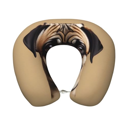 Almohada ergonómica de viaje con foam viscoelástico miniatura 1