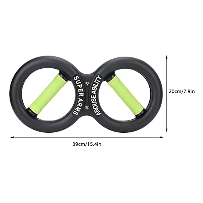Hand Grip Strengthener, Arm Strength Exercise Tool 8 Shaped Circulation Wrist Strength Training Fitness Tool, 10kg Strength Training Grip Strengtheners Grip Strength Trainer, Hand Exerciser Bars