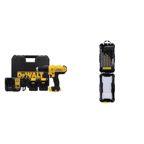 Image of DEWALT DCD776S2 18V 13mm XR Lithium-Ion Cordless Hammer Drill Machine /Driver with 2x1.5 Ah Batteries