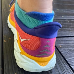 Bamboo Low Cut Running Socks for Women, Eczema Socks, Sports, Moisture Wicking, Lightweight, Size 5-10, Pack of 6 Pairs2