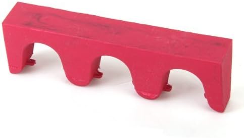 TJdianzi 3 Cues Billiards Stick Rubber Rack Pool Cue Holder