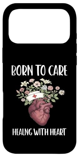 BORN TO CARE HEALING WITH HEART �i�[�X���C�t�w���X�P�A �X�}�z�P�[�X iPhone 17 Pro Max �p