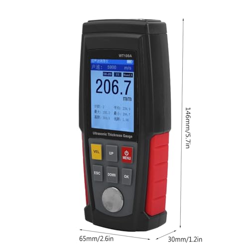 Medidor de Espesor Ultrasónico Digital Kikumi miniatura 6