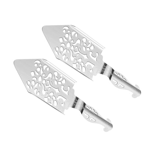 CONGARTENO 8pièces Cuillères à Absinthe Inoxydable De Cuillères Drippers Multifonctions Pour Usage Domestique Et Au Bar