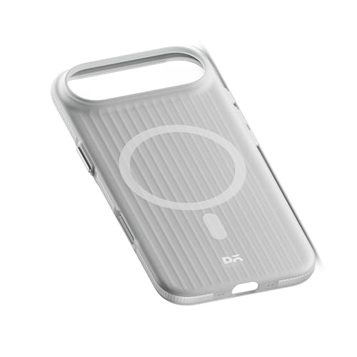 Image of DailyObjects PC Beam 2.0 Magnetic Protective Case Cover Compatible with iPhone Air |Magsafe|Camera & Body Protection|Anti Shock,Scratch Resistant|Precise Cutouts Modern Design|Wireless Charging-White