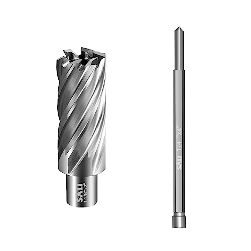 Foret magnétique HSS SALI avec broche et tige Weldon à deux plats 19mm