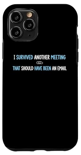 Survived Another Meeting �R�[�|���[�g�I�t�B�X �L���[�r�N�� �]�ƈ� �X�}�z�P�[�X iPhone 11 Pro �p