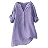 Women's Clothing, Oversized Sports Tops for Women, Womens Blouses Size 18, Funny Shirts for Women, Three Quarter Sleeve Tops for Women, Kawaii Clothes, Lilac top, Longline Tops, Pink Tops #2