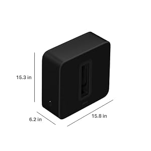 Sonos Sub 4 - Wireless Subwoofer - Black — photo 4 of 6