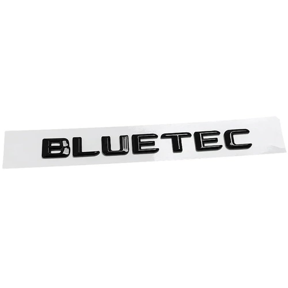 YTQMoreBNZ YYDStes Car Fender Side Emblem Sticker Compatible With Mercedes Benz BLUETEC W168 W203 W204 W205 GLK GLA CLS SLK