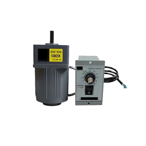 Moteur asynchrone monophasé 110V 40W AC avec régulateur 0-270 RPM