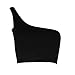 Produktbild Fenverk Frauen Boho Tank-Bustier BH Neckholder Top Bralette Bluse Cami Stricken Weste Tank Tops(Schwarz,S)