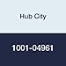 Hub City IndustriaLine 1001-04961 PB221HWX1-1/4 Pillow Block Bearing, 1.25" ID, 2" Height, 7" Length, 4" Width, Metal