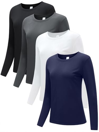 2 Packs Thermal Underwear for Women Long Johns Set for Cold Weather Base Layer Top & Bottom with Fleece Lined