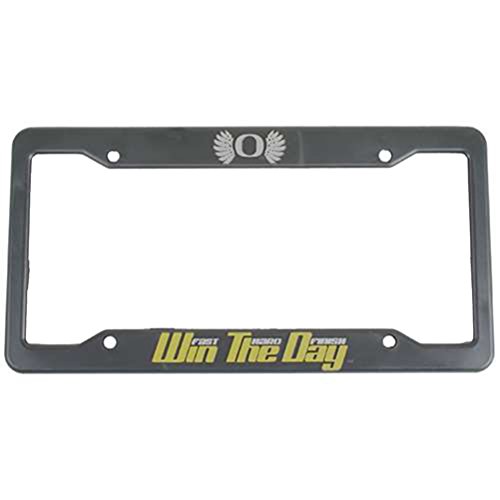 Oregon Ducks Plastic License Plate Frame - Win The Day