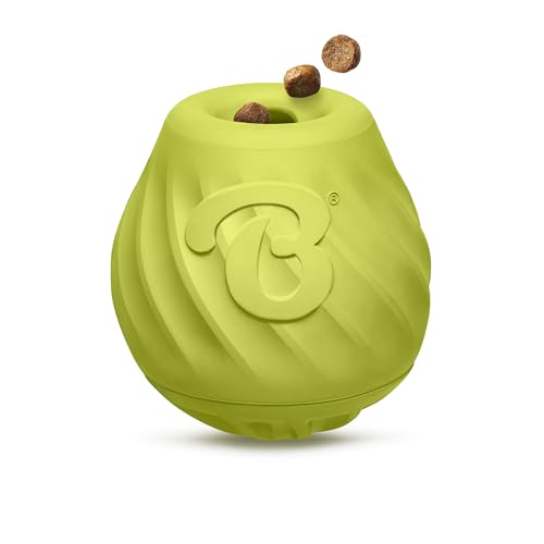 Benebone Pawbler - Natural Rubber Interactive Enrichment Treat and Kibble Dispensing Dog Toy...