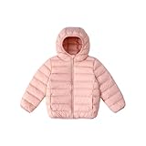 [KAPE1] キッズ ダウンジャケット 子供服 男女兼用 中綿コート ライトダウン ベビー服 女の子 男の子 インナーダウン アウター 秋冬 防寒 ピンク 軽量 通学 通園 普段着 中綿ジャケット 100 110 120 130 140 150 160 170 春秋