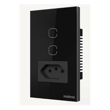 Tomada Inteligente Wi-Fi ETS 2002 (Preto)