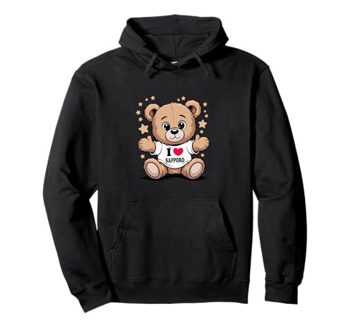 I Love Sapporo Teddy Bear �D�y�e�f�B�x�A��D�� �p�[�J�[