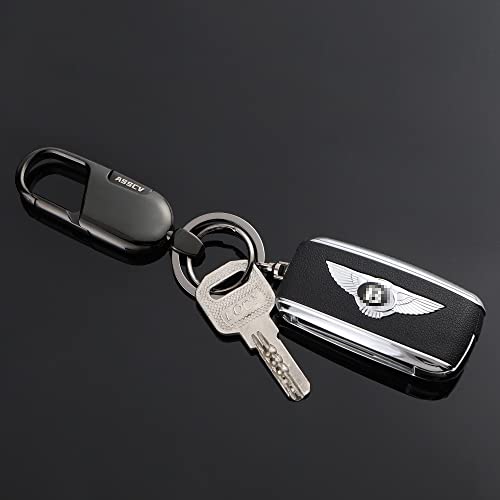 Asscv Car Keychain With (2 Key Rings And Gift Box) Heavy Duty Car Key Chain Holder For Men And Women #TOP5