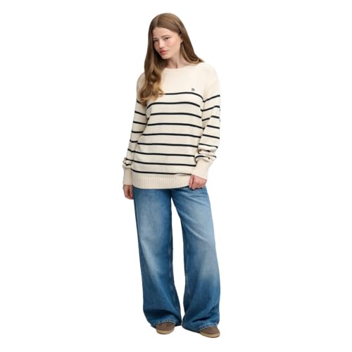 Pull rayé oversize femme Superdry - vue 7