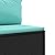 Udorich Comfortable 7 Piece Patio Lounge Set with Cushions, Modular Design, Weather-Resistant PE Rattan, Black
