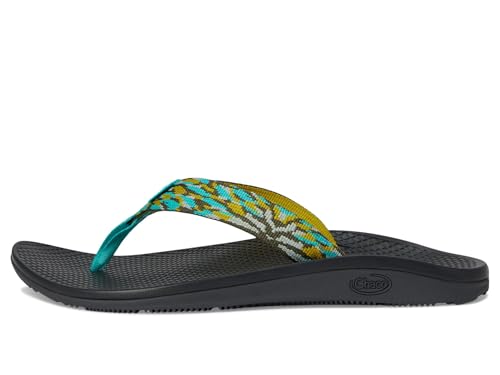 Chaco Women's Classic FLIP Sandal, Flare Caribbean, 104