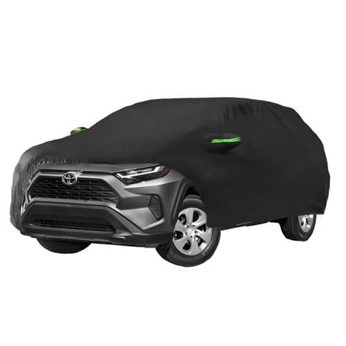 Image of Proadsy Custom Fit Car Cover for 2019-2026 Toyota RAV4 Waterproof Outdoor | UV-Blocking Waterproof With Soft Lining Prevents Leaks & Scratches. Perfect For Sunny, Snowy Outdoor Parking, Garage Storage