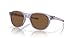 Oakley OO9126 Reedmace Sunglasses, Matte Transparent Lilac/Prizm Bronze, 54 mm