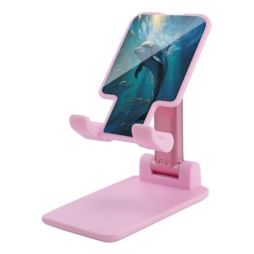 Support de téléphone réglable de bureau et pliable - Support smartphone Dauphin