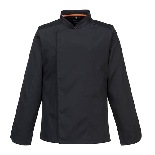 Veste de cuisine manches longues Stretch Mesh Air Pro Noir L Portwest