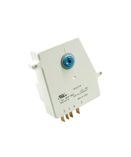 Image of Replacement Refrigerator Defrost Timer #5304526183(6HOUR 40MIN) Fits For Frigidaire White Westinghouse Refrigerator LFTR1835VF LFTR2045VF,Replaces 5304522331,DHSH-640-2A,A12859004 /C,4960382,AP7014390