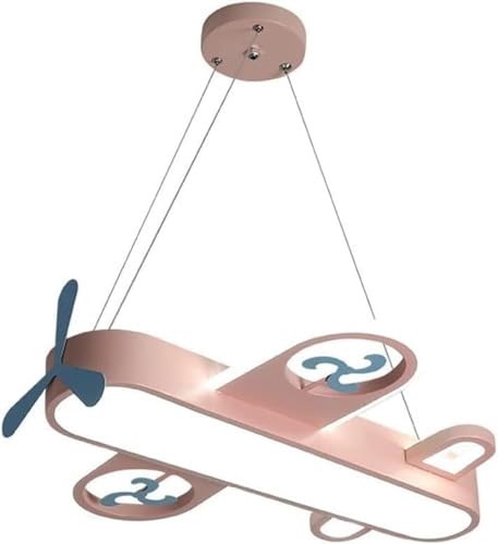 Suspension LED avion avec éclairage protecteur pour enfants