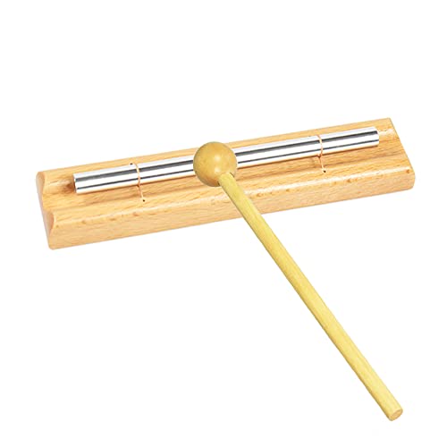 Meditation Chime Classroom Chime Accompaniment Sound Tube Reminder Bell With Mallet Mindfulness Bell For Yoga (Solo Chime) #TOP2