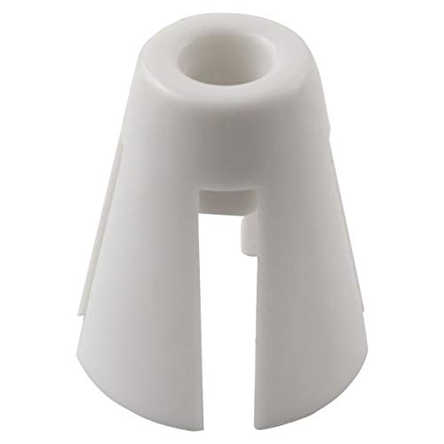 Lq Industrial 10Pcs White Plastic Coil Claw Thread Spool Cone Holder Sewing Accessories For Janome 644D/744D Overlocker Serger Sewing #TOP2