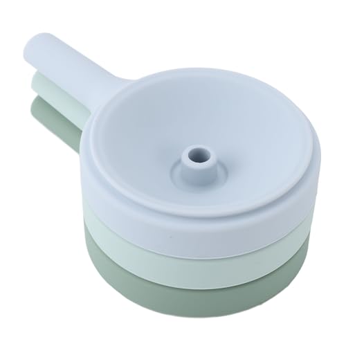 Juguete Sensorial con Forma de Cuchara para bebé, Embudo Plegable de Silicona, Juguetes de Lavabo Sensorial para bebé, Material Didáctico para Niño Pequeño, Juegos Educativos de