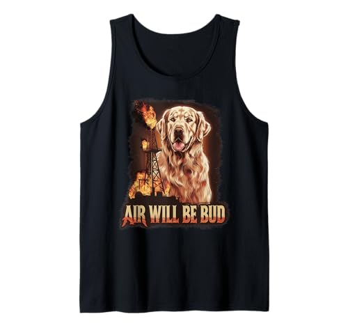 Air Will Be Bud Funny Pet Dog Animal Tank Top