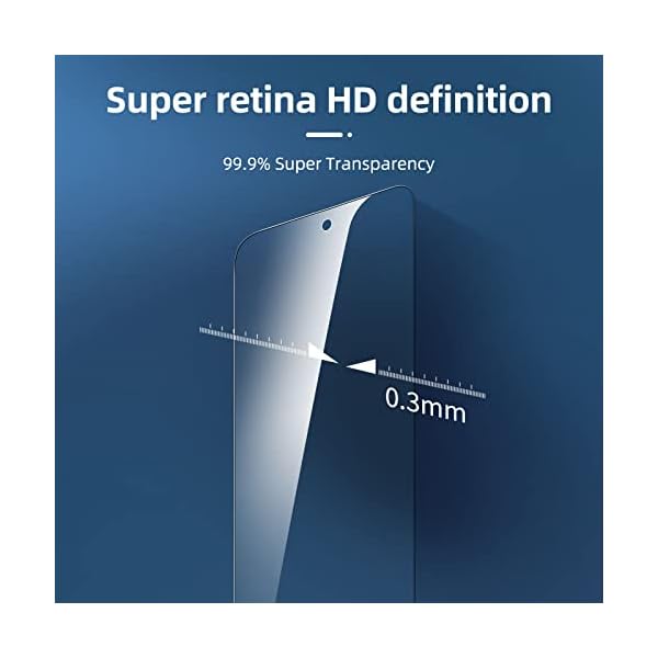 NEW'C 3 Stück, Panzer Schutz Glas für Samsung Galaxy M52 5G (6,7"), Frei von Kratzern, 9H Härte, HD Displayschutzfolie, 0.33mm Ultra-klar, Ultrabeständig – Bild 5