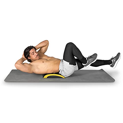 Image of ProsourceFit Abdominal Ab Mat 15x12, High Density Core Trainer for Workouts, Conditioning, Posture Support, and Crunch Exercises; Home Fitness Equipment