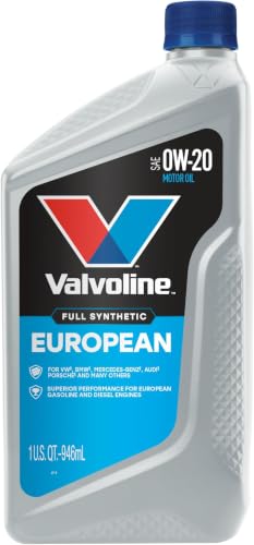Image of Valvoline European Vehicle Full Synthetic SAE 0W-20 Motor Oil 1 QT (Pack of 5)