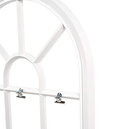 Prinz 9-Opening Window Wall Collage Clip Picture Frame, Holds 4' X 6' Photos, White, 13.58' X 27.6' X 0.98 #TOP4