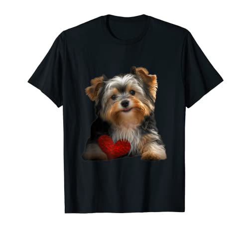 Mostrar Yorkshire Terrier Love Camiseta