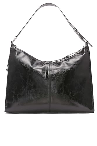 Calvin Klein Max Oversized Top Zip Hobo Shoulder Bag2